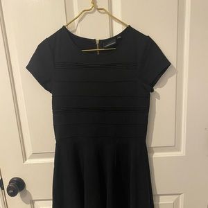 Cynthia Rowley Black Skater dress